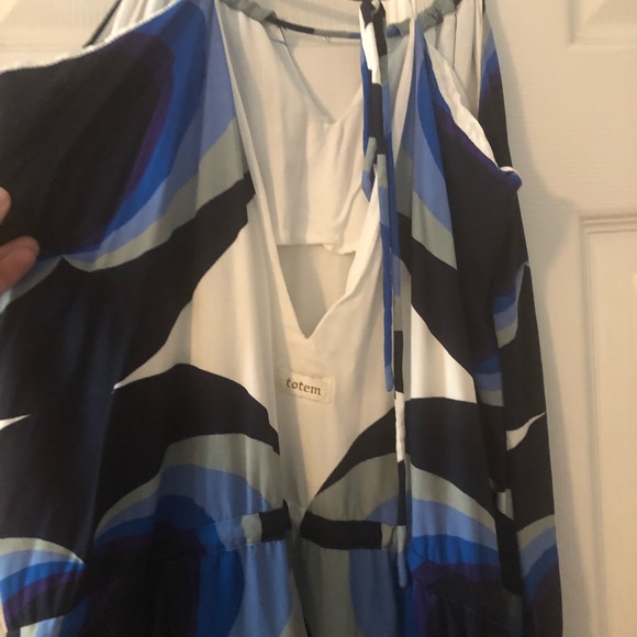 Marimekko for Anthropologie Totem Maxi Dress NWOT - Picture 4 of 6